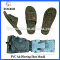 Comfortable Men PVC Air Blowing Massage Shoe Mould Making